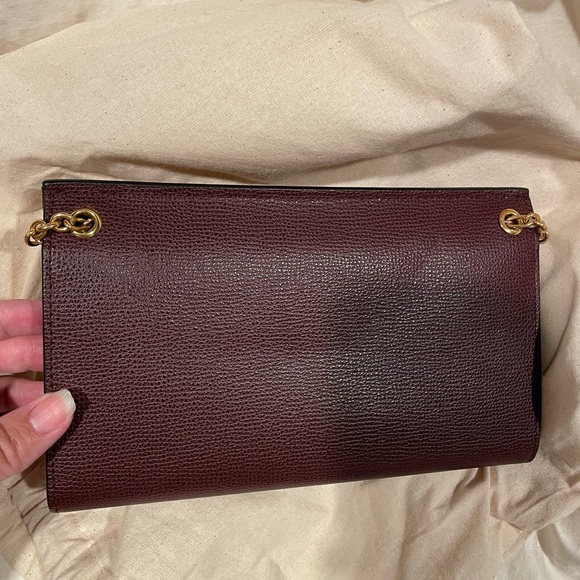 Mulberry Amberley Clutch crossbody in Burgundy - Picture 12 of 14